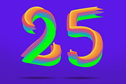 3D Colorful Font, a Serif Font by MRI STUDIO (Thumbnail 7 of 7)