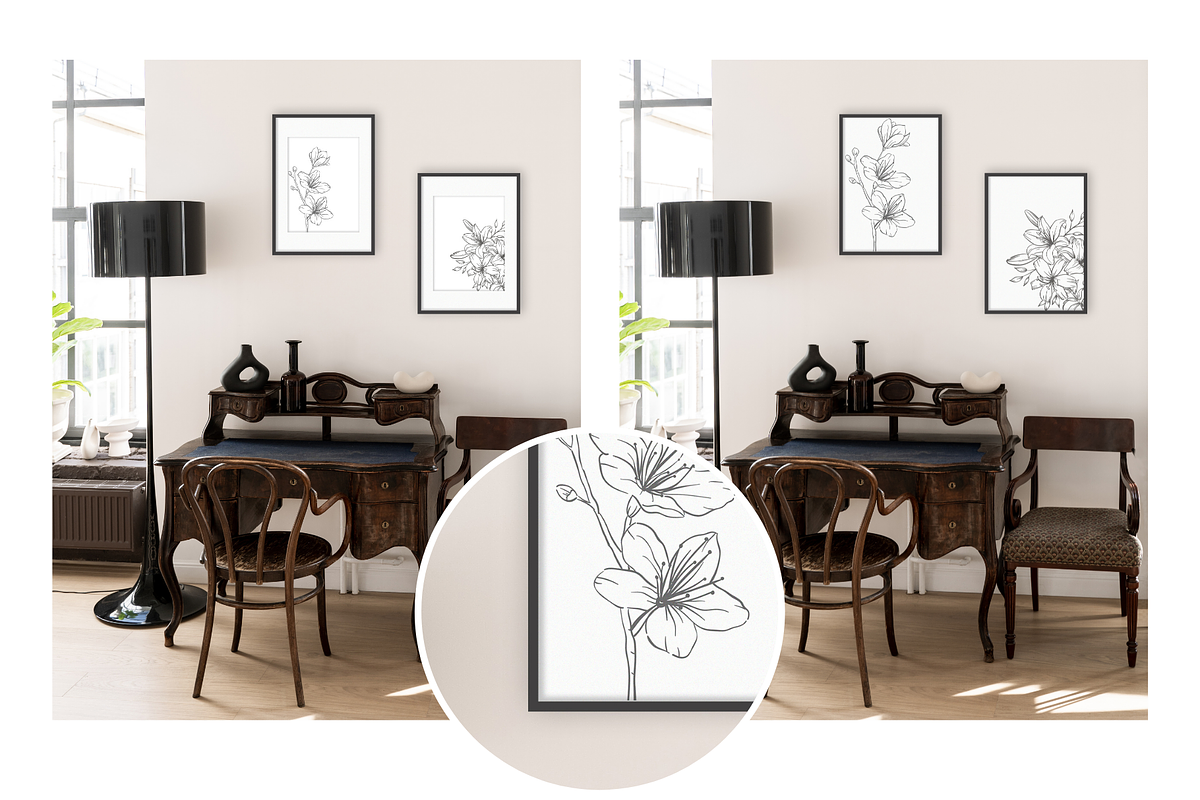 Frame Photo Mockup, a Product Mockup by Trendingdigital (Photo 6 of 6)