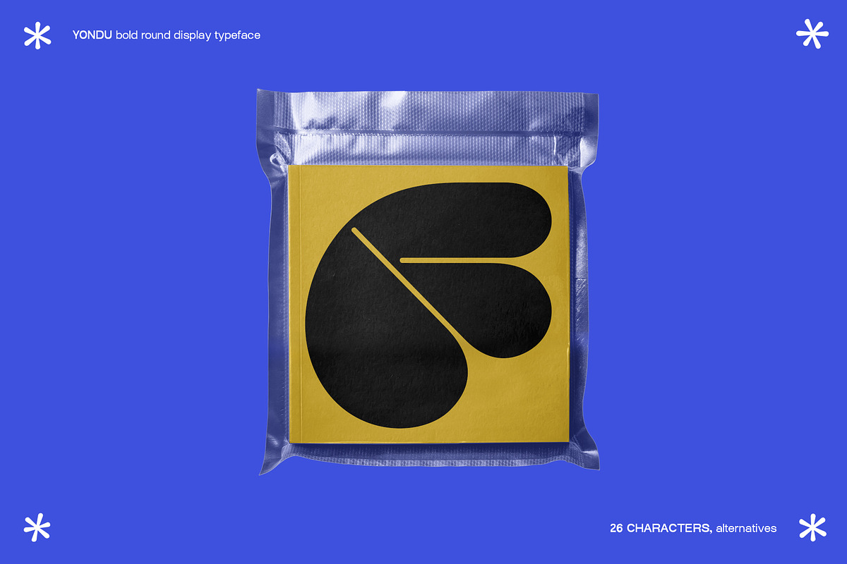 YONDU bold round display typeface, a Font by MDP TYPEFACES (Photo 6 of 6)