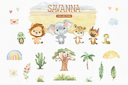 Savanna. Animal Collection, an Animal Illustration by StarJam (Thumbnail 2 of 7)