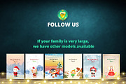 Christmas Card Templates Canva Set, a Card Template by Ellis Art (Thumbnail 5 of 5)