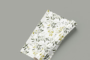 Olive Green Leaves Seamless Pattern, a Pattern Graphic by BrushstrokeArtGB (Thumbnail 9 of 11)