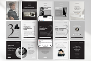 Coach Carousel Instagram Posts Canva, a Social Media Template by DigiPax (Thumbnail 4 of 11)