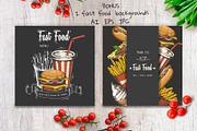Fast food set., a Food Illustration by Tabiti (Thumbnail 4 of 9)