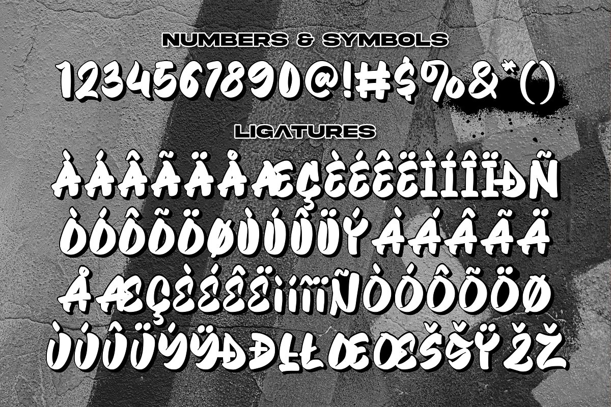 Buffart Urban Graffiti Font, a Serif Font by Graphue (Photo 4 of 9)