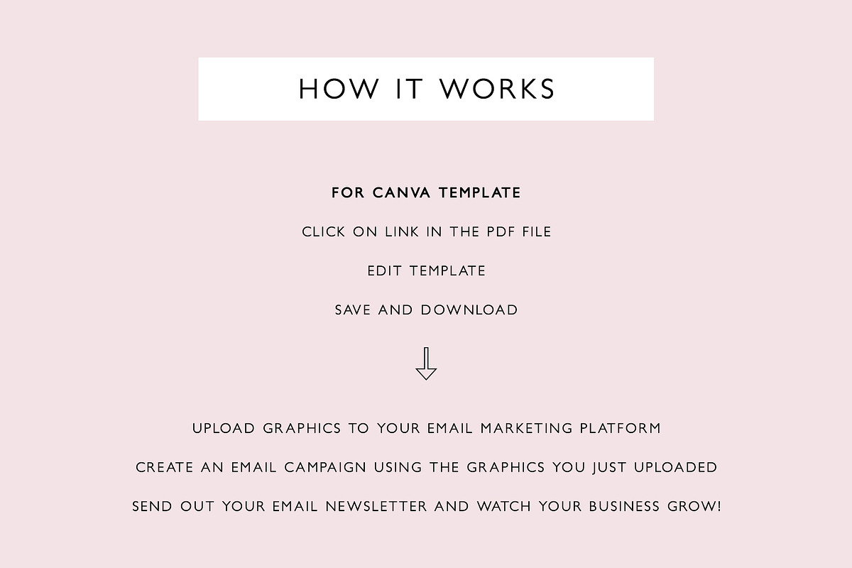 Neutral Blush Fashion Email Template, an Email Template by KikiBunnyCreative (Photo 6 of 7)