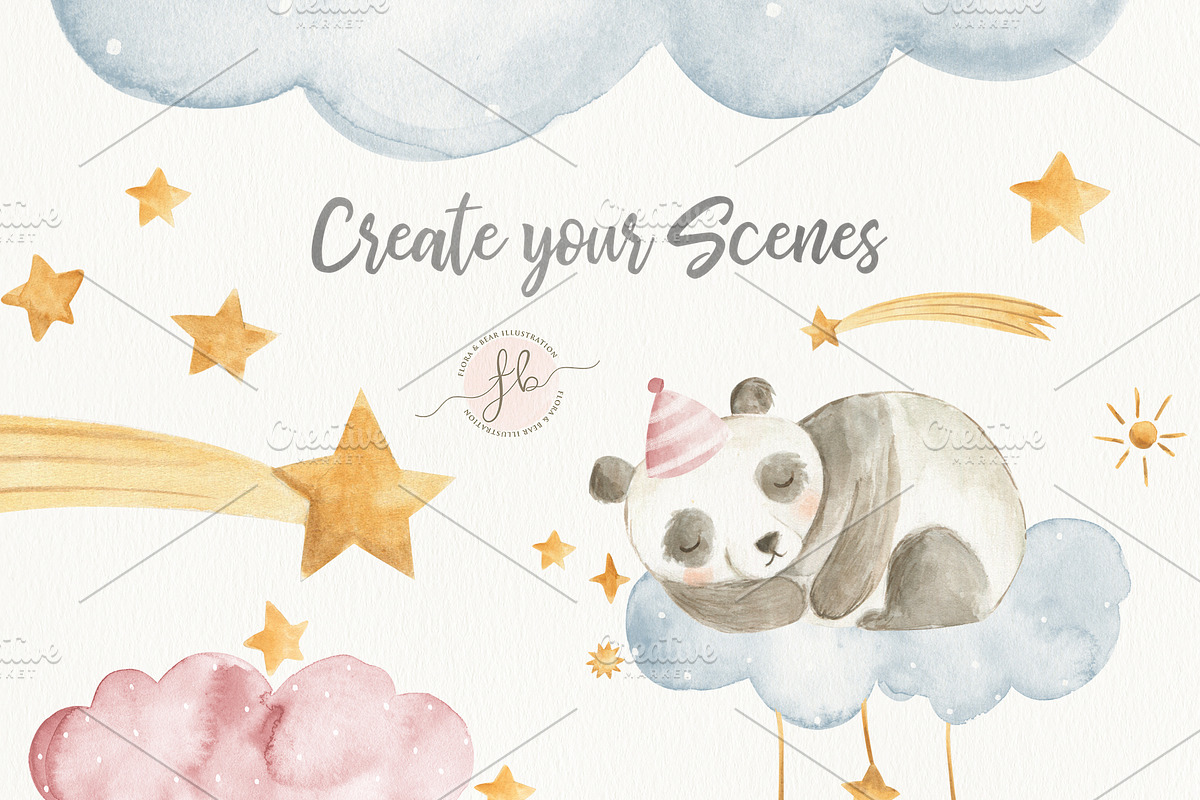 Sleeping Animals, an Animal Illustration by Flora+Bear (Photo 5 of 8)