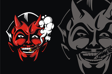 SMOKIN DEVIL HEAD