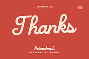 Laqula - Rough Script Font, a Script Font by Zarma Type (Thumbnail 11 of 11)