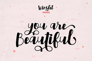 Winslet - Bold Script Font