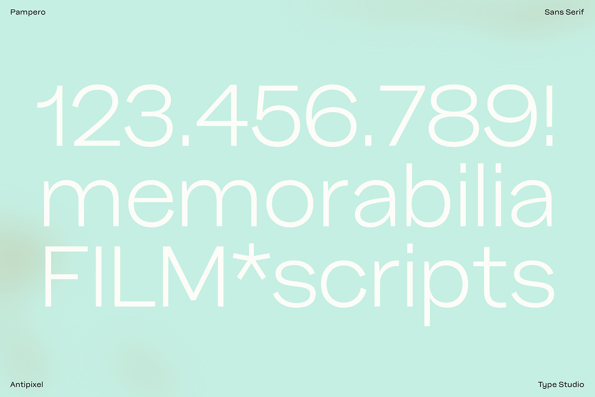Pampero | Modern Display & Text Sans, a Sans Serif Font by Antipixel Type Studio (Photo 14 of 16)