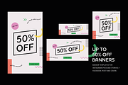 Promotional Banners Templates, a Social Media Template by designerbianca (Thumbnail 2 of 5)