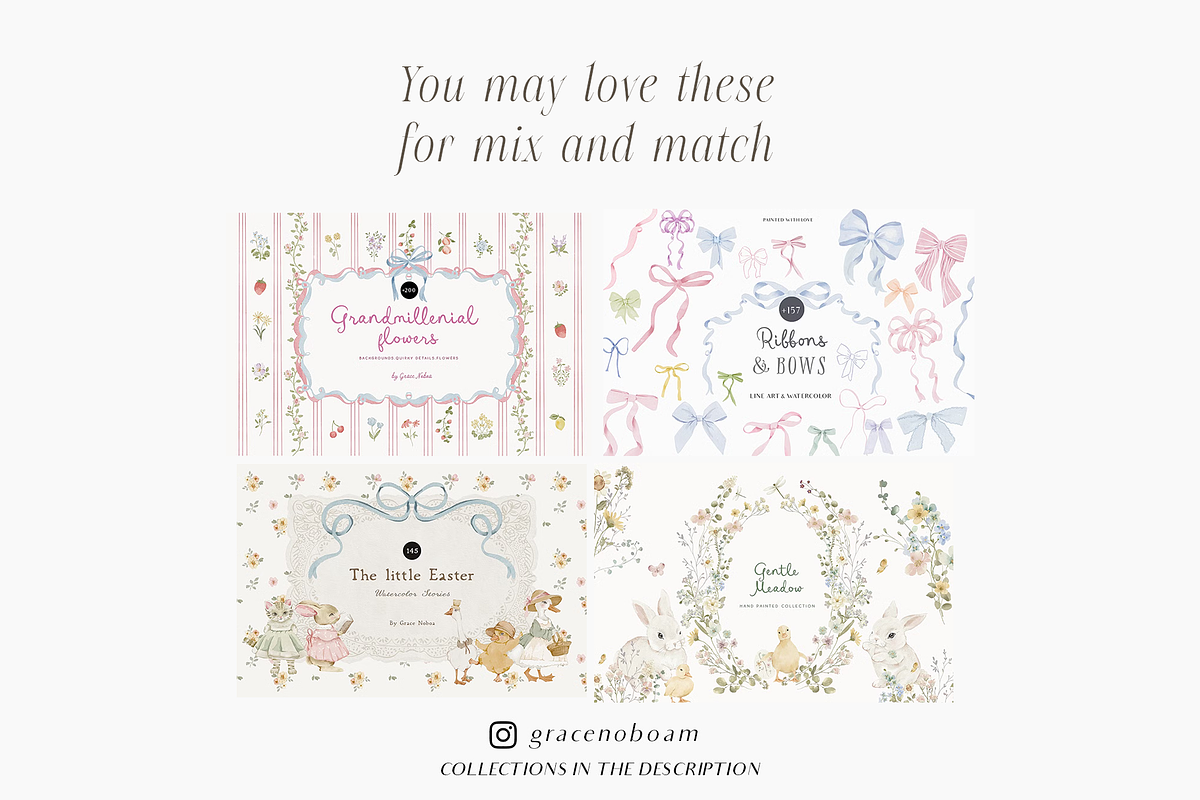 Countryside Pastel Spring Background, a Background Graphic by Grace Noboa Illustrations (Photo 14 of 15)