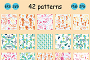 Seahorse Seamless Patterns, a Pattern Graphic by Michiru13 (Thumbnail 15 of 23)
