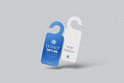 Creative Door Hanger Mockup, a Household Mockup by Gatamotion (Thumbnail 5 of 5)