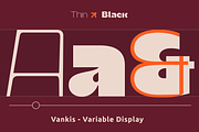 Vankis Font Family, a Sans Serif Font by zeenesia (Thumbnail 3 of 21)