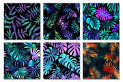 Dark Tropical Shimmer Digital Paper, a Texture Graphic by Dream Creation (Thumbnail 5 of 7)