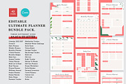Ultimate Canva Planner, a Stationery Template by MNT-Creator (Thumbnail 1 of 11)
