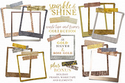 Glitter Washi Tape and Frames, a Templates & Theme by patternpop studio (Thumbnail 1 of 5)
