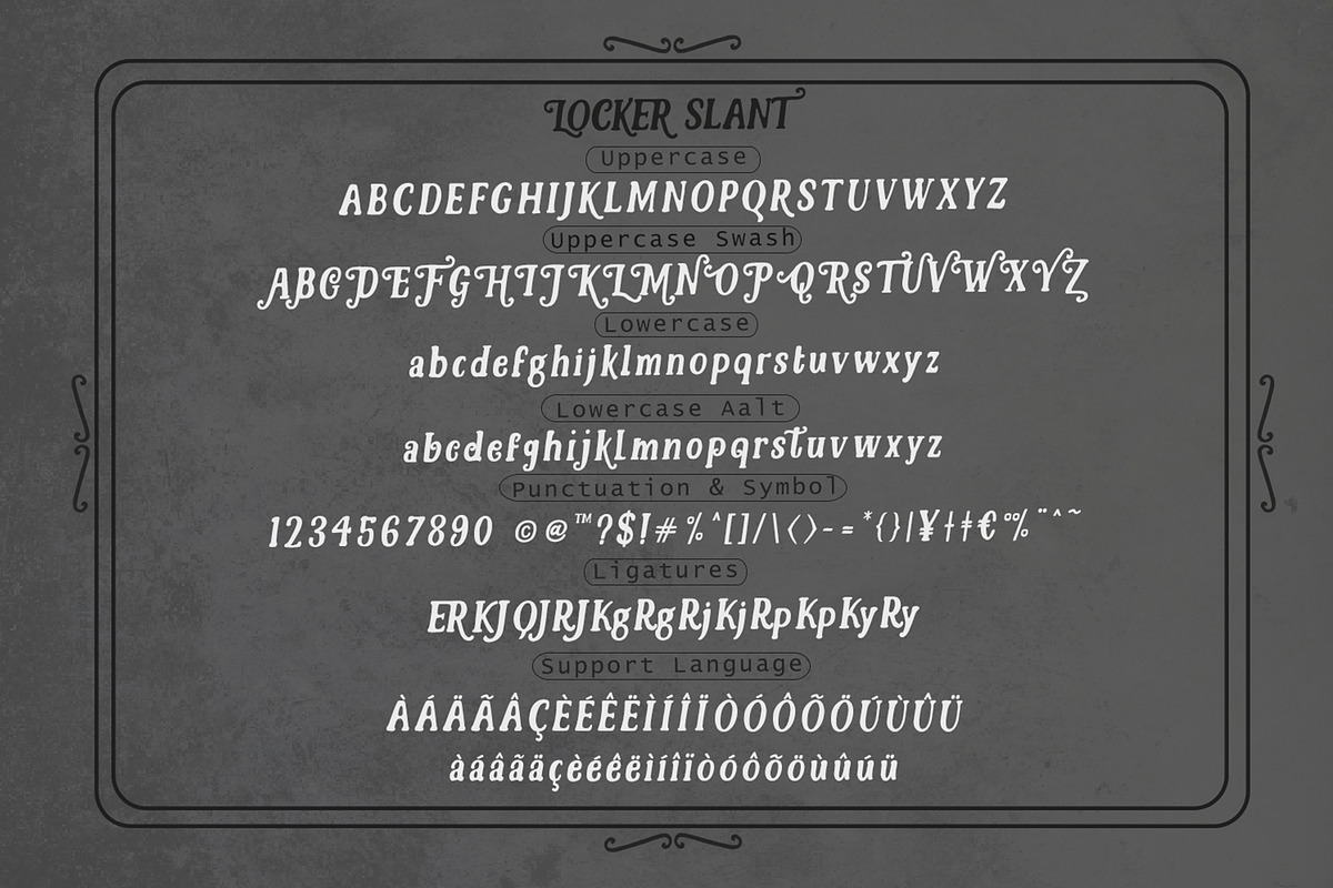 Lockers 50%off, a Sans Serif Font by Fontastic (Photo 9 of 11)