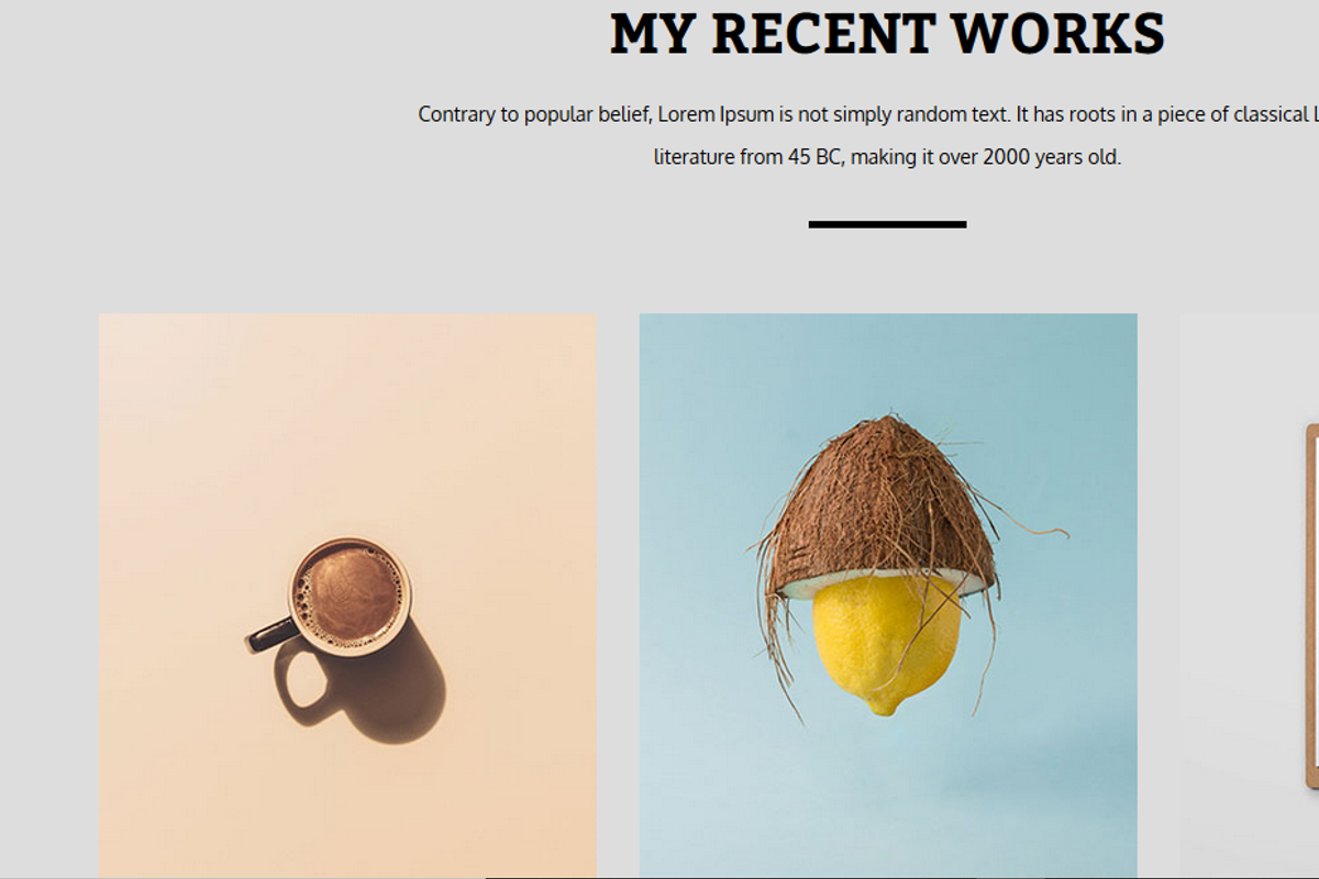 Salamat || Personal Portfolio, a HTML Template by Xoventech (Photo 2 of 5)