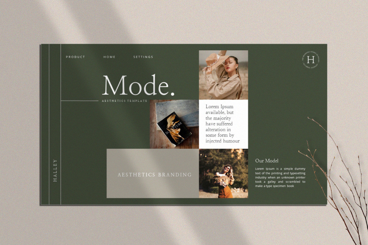 Halley - Google Slides Template, a Presentation Template by Secret Visual (Photo 4 of 9)
