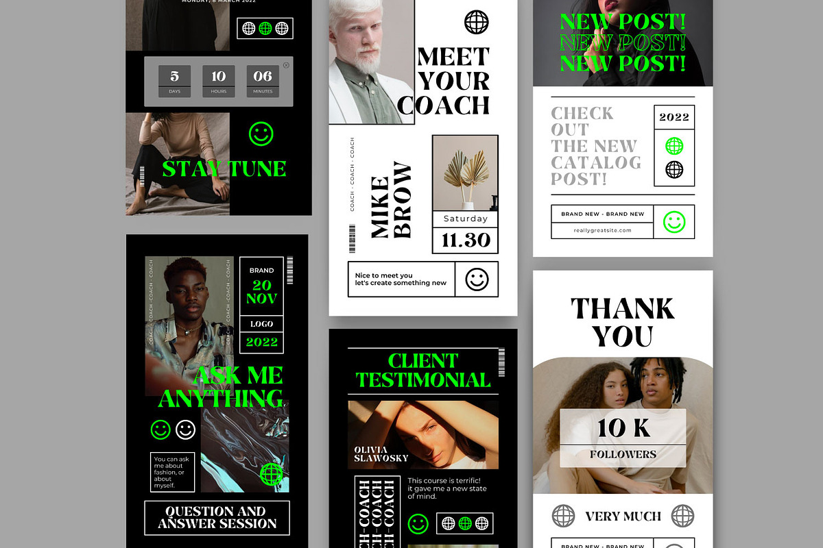 Advisory - Canva Instagram pack, a Social Media Template by Dirtytemp Studio (Photo 4 of 6)