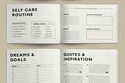 Minimal Daily Journal Planner Layout, a Stationery Template by ContestDesign (Thumbnail 5 of 5)