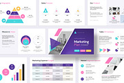 Marketing Plan Presentation Template, a Presentation Template by Slide_Genius1 (Thumbnail 3 of 9)
