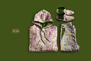 Female Accessories Mockup Set, a Hoody Mockup by Designertale (Thumbnail 3 of 6)