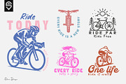 Bicycle Riding Motivation T-shirt, a Graphic by shaondesigns (Thumbnail 1 of 6)