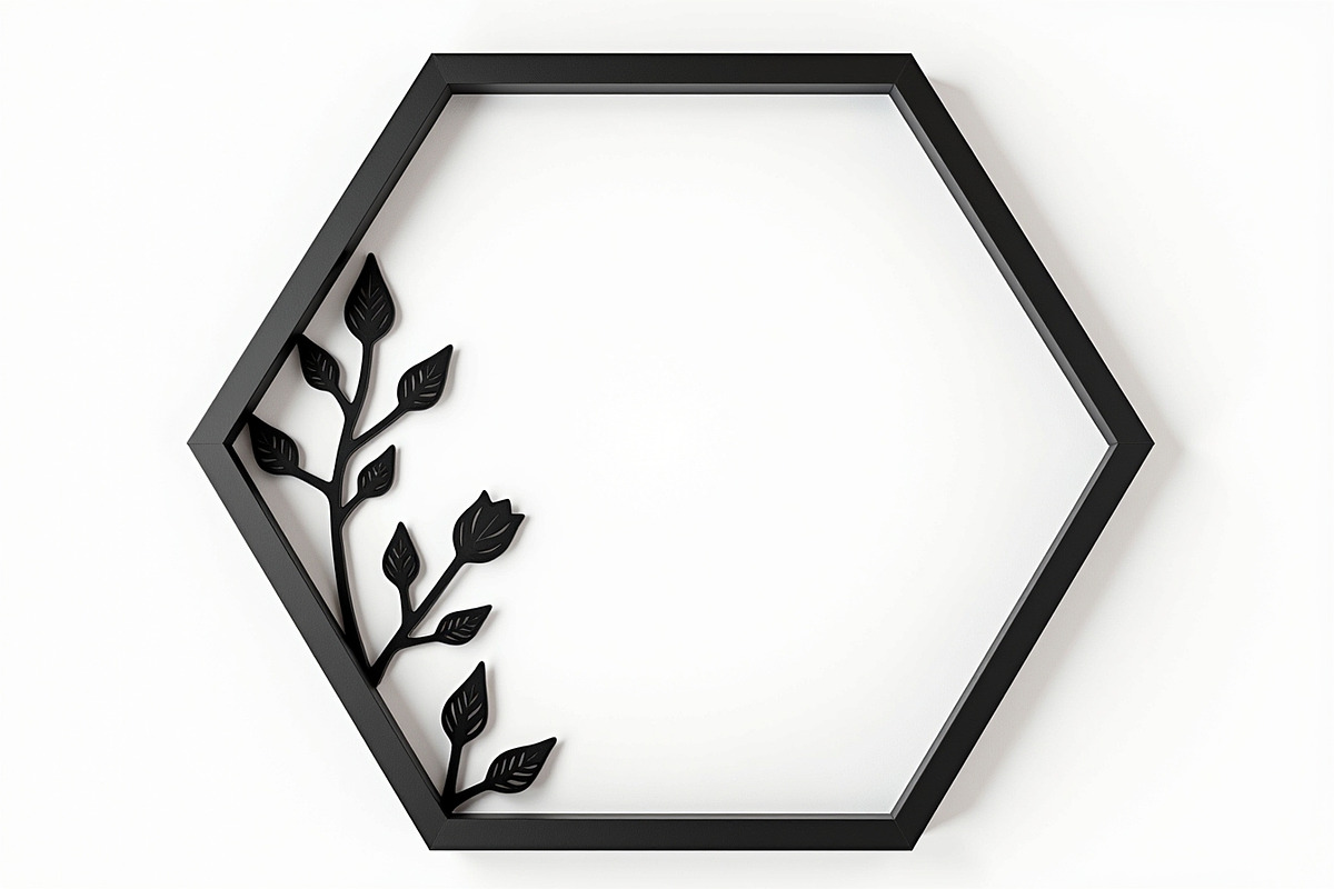 Laser Cut Floral Border Designs, an Illustration by jahid234 (Photo 4 of 9)
