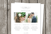 Price List Template - PG01, a Flyer Template by Stillbrook Designs (Thumbnail 1 of 2)