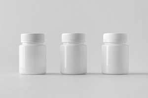 Supplement bottle mockup JPEG, a Health & Medical Photo by Shablon