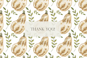 Watercolor Cute Thanksgiving Set, an Object Graphic by OrangePeafowlArt (Thumbnail 15 of 15)