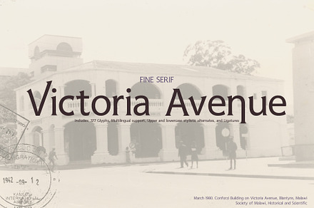 Victoria Avenue & Extras