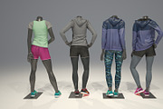 Female mannequin pack 2, a Characters & Person 3D Model by mrGarret (Thumbnail 4 of 13)