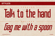 Thuman - Tall Display Font, a Sans Serif Font by CuratedType Studio (Thumbnail 10 of 13)