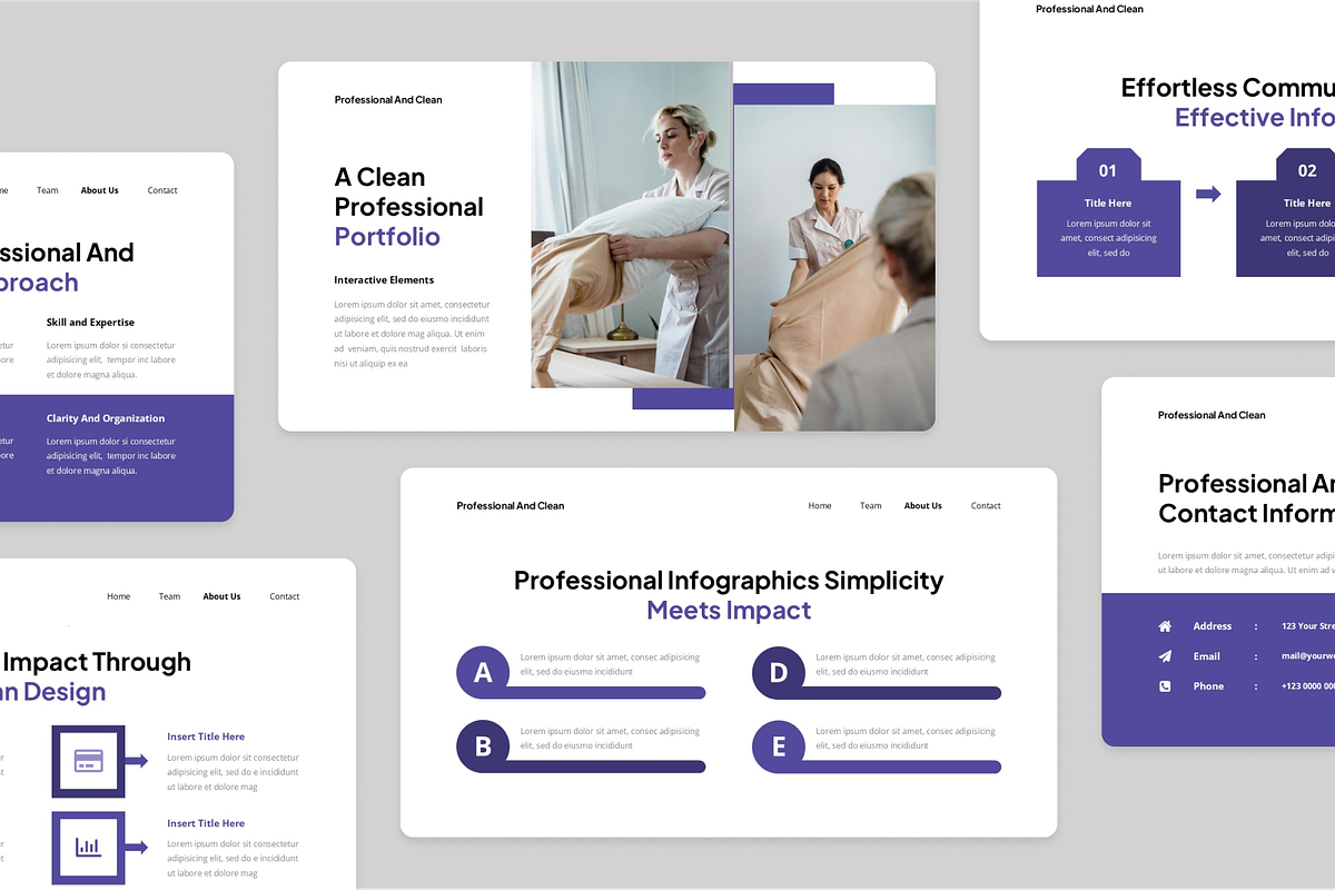 Professional & Clean Keynote, a Presentation Template by Annora Studio (Photo 2 of 5)