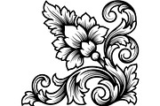 Vintage Blossom Ornament Bundle, an Object Graphic by Creativeshirt (Thumbnail 10 of 19)