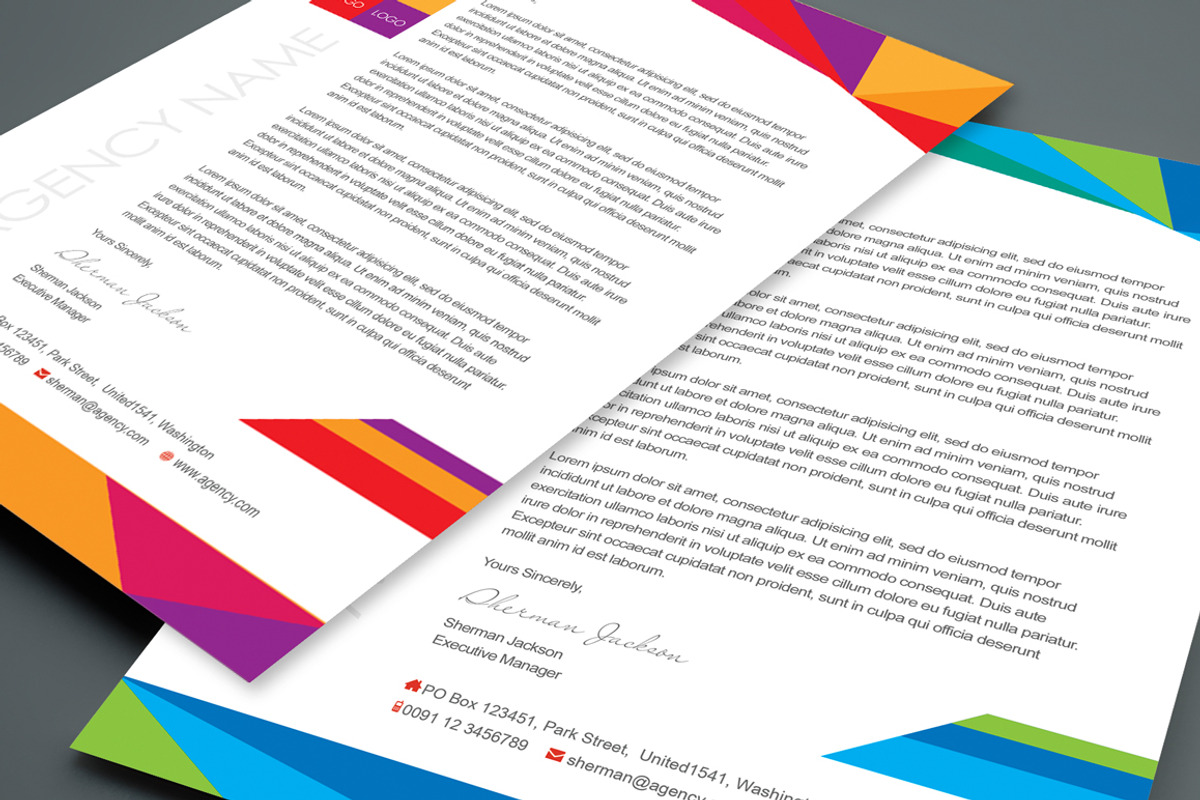 Creative Designer Letterhead, a Stationery Template by PremadePixels.com (Photo 4 of 4)