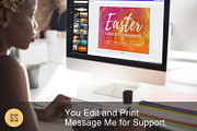 Easter Sunday Church Postcard EDDM, an Invitation Template by Godserv Designs (Thumbnail 10 of 14)