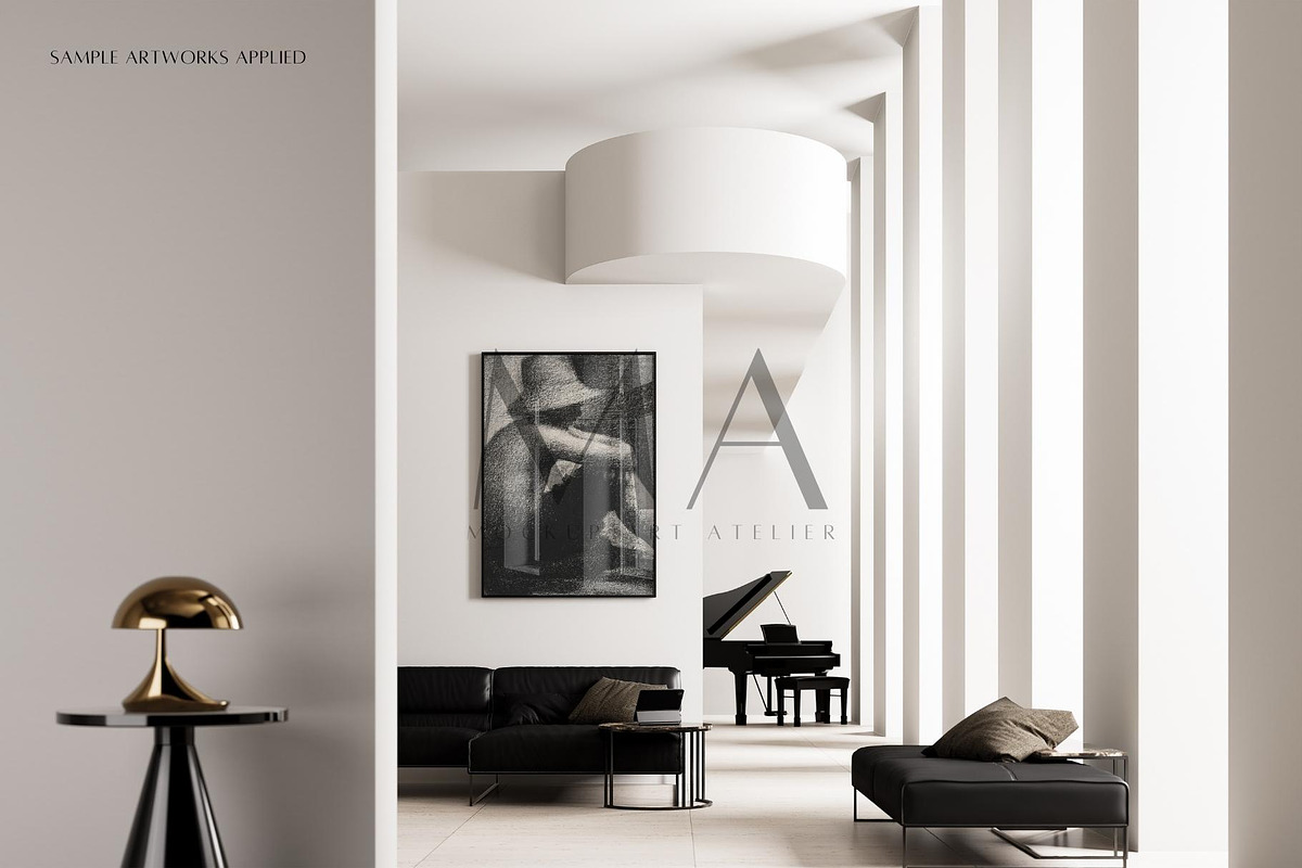 Modern Interior Frame Mockup Bundle, a Household Mockup by Mockup Art Atelier (Photo 12 of 33)