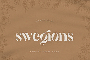 Swegions Serif Display