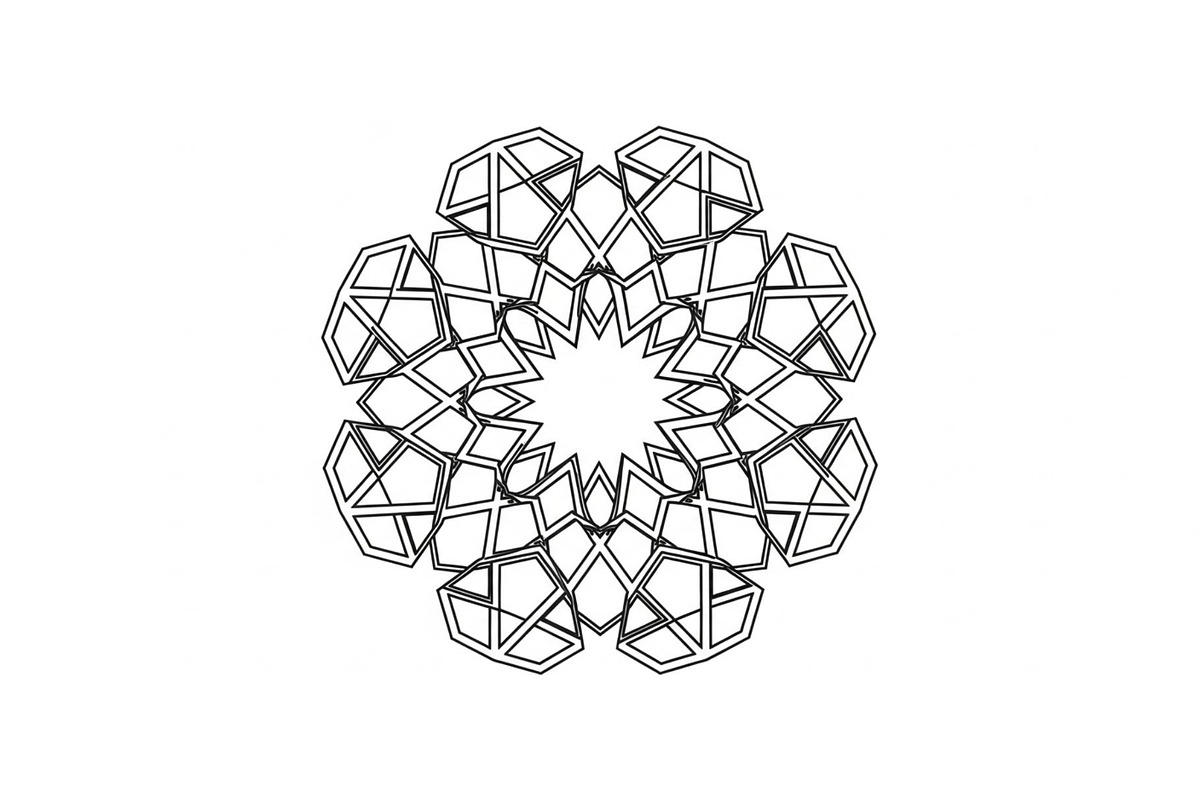 Islamic Mandala Geometric Bundle, an Illustration by Gaye Art (Photo 44 of 51)