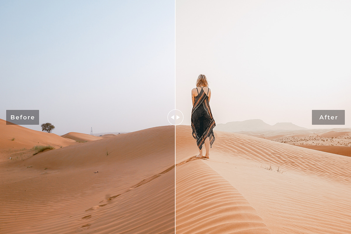 Sunset Desert Lightroom Presets preview 4