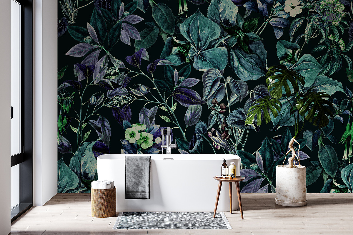Old Green Garden, a Wallpaper Graphic by MalyskaStudio (Photo 6 of 9)
