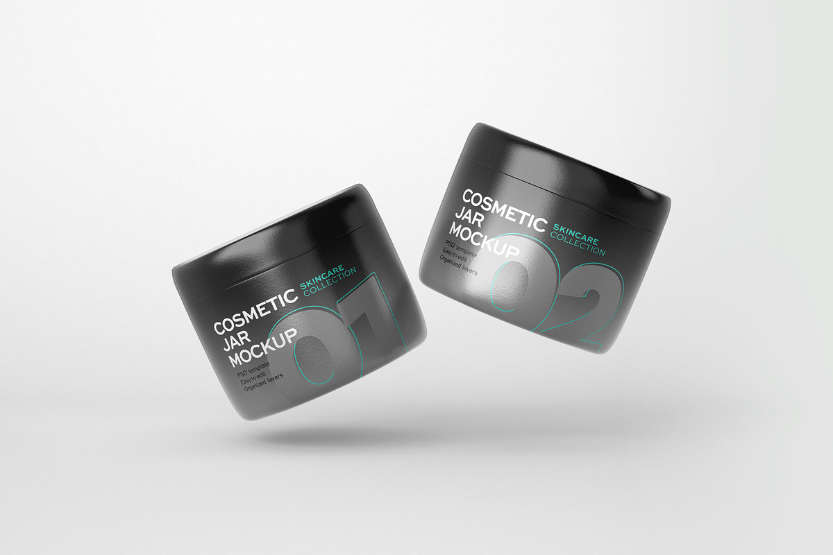 Cosmetics Mockup Set | Tube and Jar, a Cups & Container Mockup by Deeplab (Photo 14 of 16)