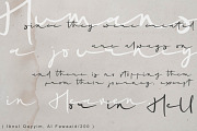 Mrs Santhi, a Script Font by Abo Daniel Studio (Thumbnail 9 of 13)