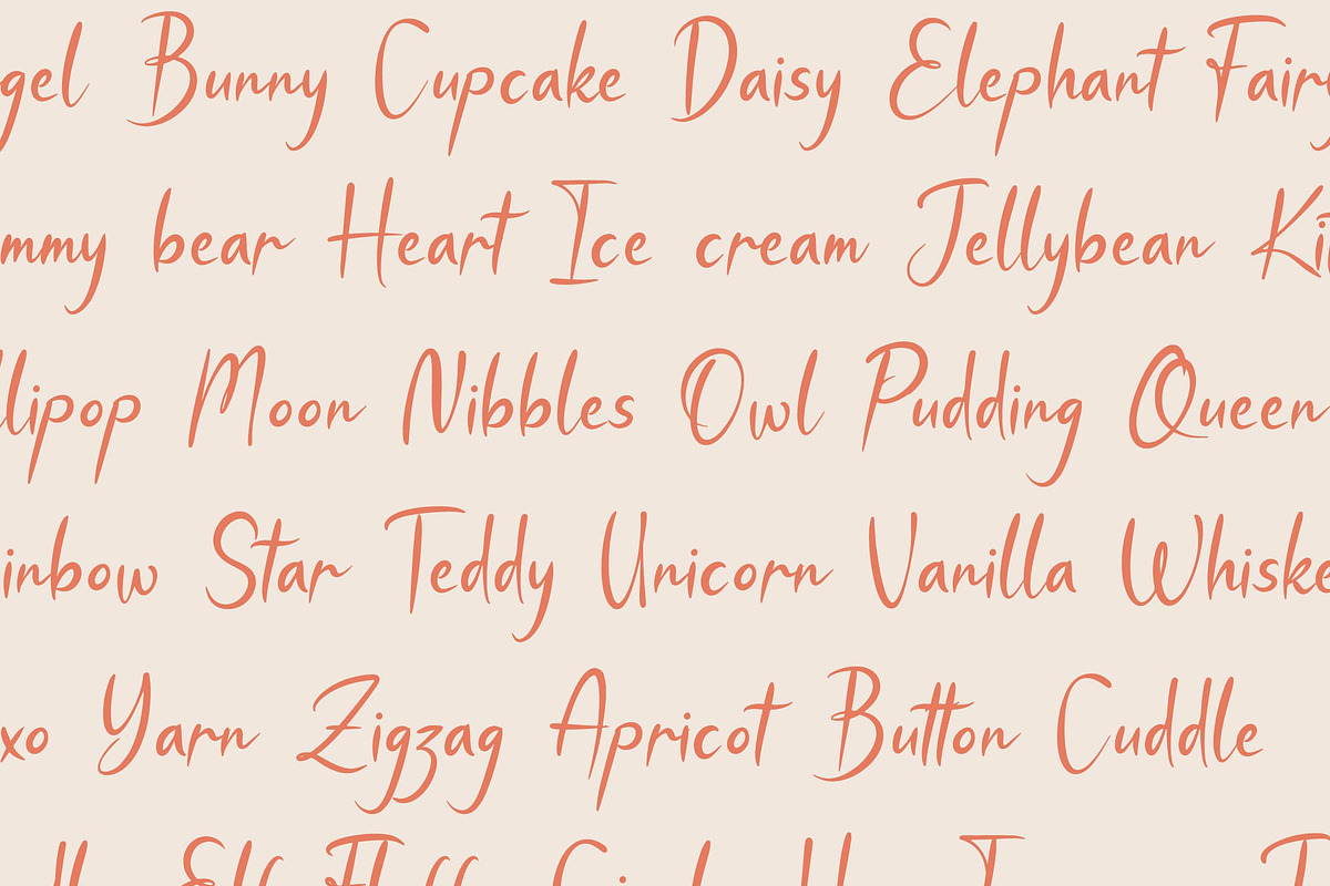 Slaycute | Cute Handwritten Font, a Handwritten Font by Denustudios (Photo 10 of 15)